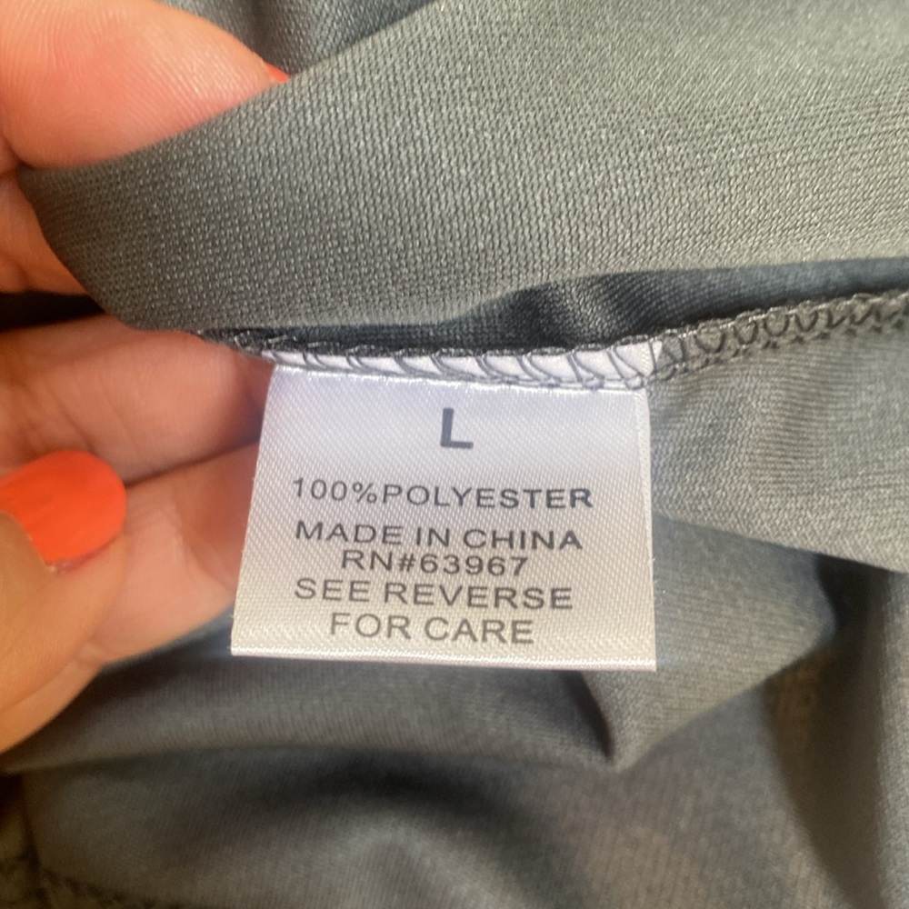 Galaxy set is 2, Blue + Grey women's L racer back athletic tank tops $56 - Picture 8 of 8